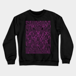 Purple lines Crewneck Sweatshirt